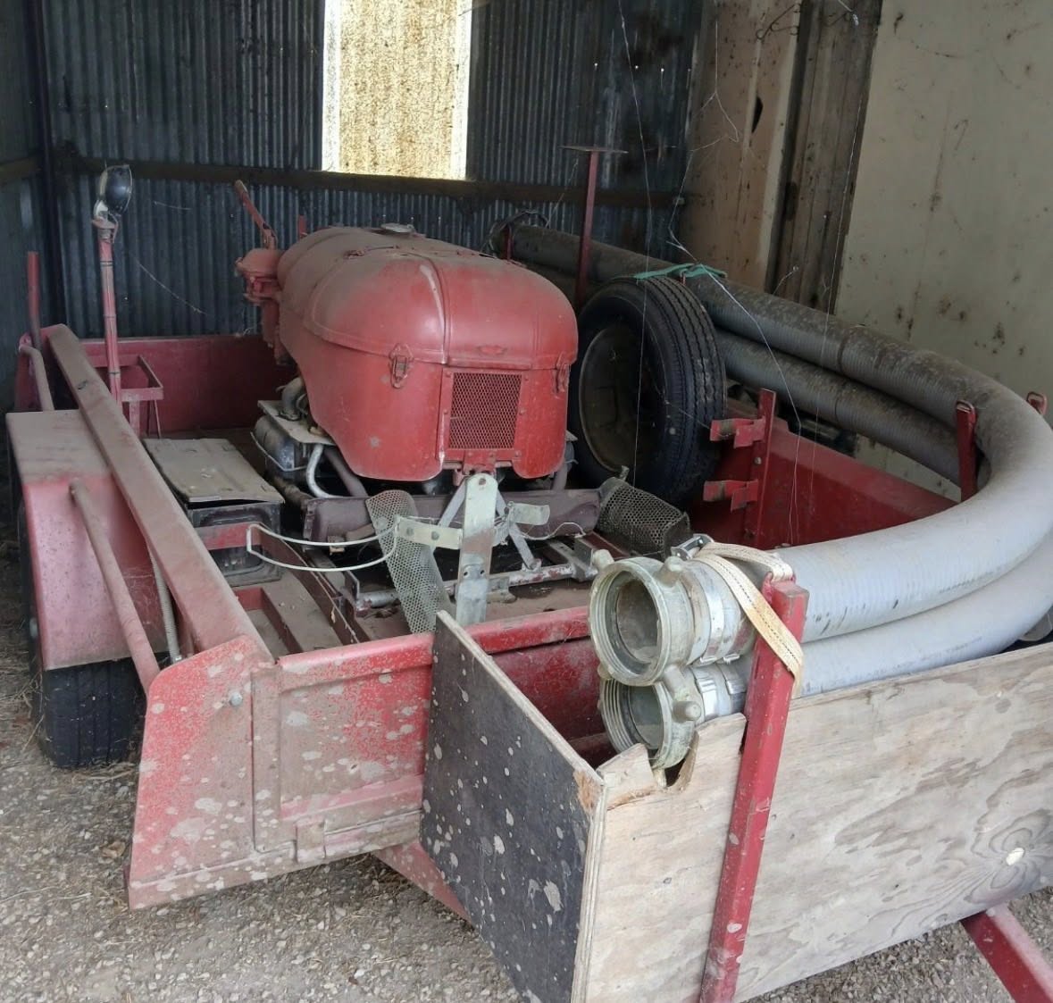 Quick fill before restoration